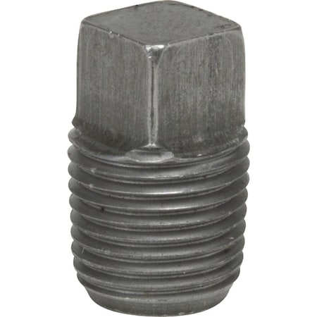 Anvil 3/8 In. Malleable Black Iron Square Head Pipe Plug 8700159208